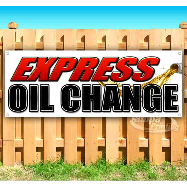 Non-Fabric Full Synthetic Oil Change 13 oz Banner Heavy-Duty Vinyl Single-Sided with Metal Grommets Non-Fabric Full Synthetic Oil Change 13 oz Banner Heavy-Duty Vinyl Single-Sided with Metal Grommets